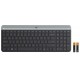 Kit Teclado e Mouse Sem fio logitech Slim Clique Silencioso