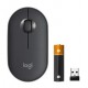 Kit Teclado e Mouse Sem fio logitech Slim Clique Silencioso