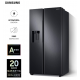 Refrigerador Syde by Syde Samsung Inverter 602L Frost Free Black Inox