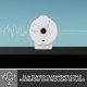 Webcam 2Mpx Full HD Logitech AutoFoco Microfone Reduçao Ruido USB C