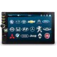 Central Multimidia 7 polegadas Touch FM Universal Bluetooth Espelhamento