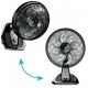 Ventilador 2X1 Wap 50cm 180W Mesa e Parede 3 Velocidades 8 Pas Preto