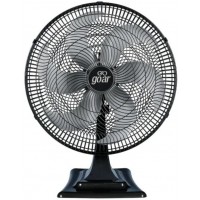 Ventilador de Mesa 50cm Goar 6 Pas 3 Velocidades Preto