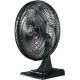Ventilador de Mesa 50cm Goar 6 Pas 3 Velocidades Preto