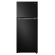 Geladeira LG Frost Free 395L Inverter Duplex Black Inox