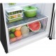 Geladeira LG Frost Free 395L Inverter Duplex Black Inox