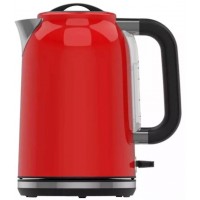 Chaleira Eletrica 1.7L Velvet 1500W Desligamento Automatico Vermelha 127v