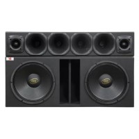 Caixa de Som Trio 12 polegadas ViniSound 540W Cornetas Alto Falante Tweeter