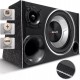 Caixa de Som Trio 12 polegadas Shutt 800W Vies Fino Super Tweeter Corneta