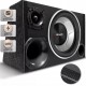 Caixa de Som Trio 12 polegadas Shutt 800W Vies Fino Super Tweeter Corneta