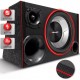 Caixa de Som Trio 12 polegadas Shutt 800W Vies Fino Super Tweeter Corneta