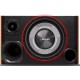 Caixa de Som Trio 12 polegadas Shutt 800W Vies Fino Super Tweeter Corneta