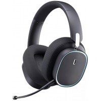 Fone de Ouvido Gamer Sem Fio 96 db RGB Bluetooth USB C