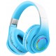 Fone de Ouvido Sem fio Led RGB 80db Ajustavel Microfone