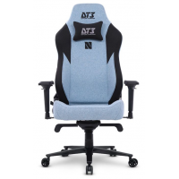 Cadeira Gamer DT3 Giratoria Reclinavel Almofada Cabe&ccedil;a Azul