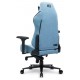 Cadeira Gamer DT3 Giratoria Reclinavel Almofada Cabeça Azul