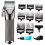 Maquina de Barba e Cabelo Babyliss Lamina Aço Inox 8 Pentes Bivolt
