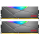 Memoria Ram Gamer Xpg 16gb Ddr4 3600mhz Rgb Cinza