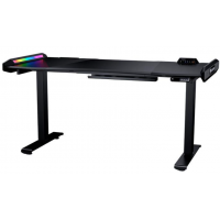 Mesa Gamer RGB Cougar 1.5m Ajuste Altura com USB HDMI AUX