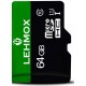 Cartao de Memoria 64Gb Lehmox Adaptador Leitura 104 Mbps Gravaçao 104 Mbps