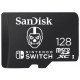Cartao de Memoria 128Gb SanDisk Leitura 100Mbs Nintendo Switch Preto