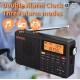 Radio Dsp Portatil FM Xhdata 60 db Bluetooth Preto