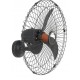 Ventilador de Parede 70cm Goar 3 Pas 10 Velocidaes Preto
