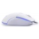 Mouse Gamer com Fio 3200 DPI C3Tech RGB 6 Botoes Branco
