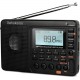 Radio Digital AM FM Portatil Retekess SD Bateria Preto