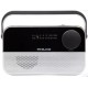 Radio AM FM Portatil Analogico Philco Bluetooth 220v Preto e Branco