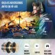 Fone de Ouvido Gamer com fio 111 db Evolut Led Microfone Flexivel