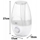 Umidificador de Ar 2.1L Mulilaser 25W Bivolt Branco