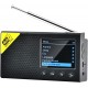 Radio Digital Portatil FM 1W Bluetooth Diplay LCD