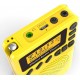 Mini Radio FM Digital de Bolso Chusui MP3 Display LCD Amarelo