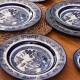 Jogo Jantar Enxoval em Porcelana Oxford 16 PC Estampado