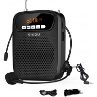 Mini Amplificador de Voz Portatil 15W Bluetooth Fone de Ouvido