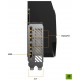 Placa de Video Nvidia 4K Aorus 16GB GDDR6 Displayport HDMI 3Fans  256 Bits