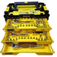 Kit de Ferramentas Mecanicas 3 Gavetas Stanley 203 Pe&ccedil;as