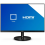 Monitor Led 21.5 Pol Full HD Philips Antirreflexo 75Hz Borda Ultrafina