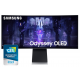 Monitor Gamer 34 QHD Samsung 175Hz Curvo com Controle Remoto Display Port
