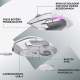 Mouse Gamer Sem Fio 25.600 DPI Logitech RGB 13 Botoes
