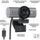 Webcam 4K UHD Logitech Microfone Reduçao de Ruido USB C