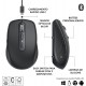 Kit Teclado e Mouse 8.000 DPI Sem fio Logitech Preto