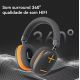 Fone de Ouvido Over ear Bluetooth Basike 100db com Microfone 
