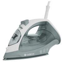 Ferro de Passar 2X1 Cadence 1200W Antiaderente Spray Cinza