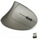 Mouse Vertical Sem Fio 2.400 DPI Ambidestro Cinza