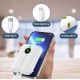 Mini Carregador Portatil USB 10.000 mAh Power Bank Lighting USB C