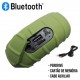 Caixa de Som Portatil 8W Bluetooth A prova dAgua