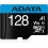 Cartao de Memoria 128GB Adata Adaptador Leitura 100Mbs Gravaçao 25Mbs