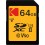 Cartao de Memoria 64GB Kodak SD Leitura 300Mbs Gravaçao 270Mbs